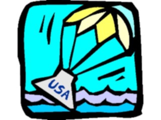 Sticker Custom Preview Image #118364 Space Space Capsule Landing2