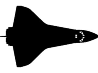 Sticker Custom Preview Image #118429 Space Space Shuttle Silhouette6