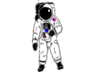 Sticker Custom Preview Image #118433 Space Spacesuit1