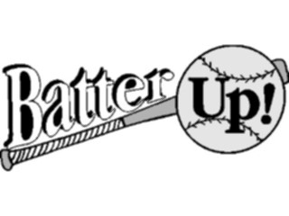 Sticker Custom Preview Image #118453 Sports Advertising Batter Up