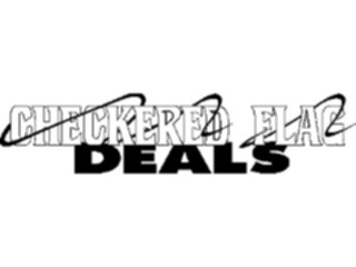 Sticker Custom Preview Image #118465 Sports Advertising Checkered Flag Deals