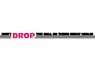 Sticker Custom Preview Image #118468 Sports Advertising Dont Dropthe Ball