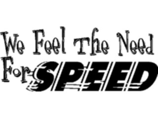 Sticker Custom Preview Image #118472 Sports Advertising Feelthe Needfor Speed1