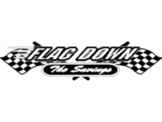 Sticker Custom Preview Image #118477 Sports Advertising Flag Downthe Savings