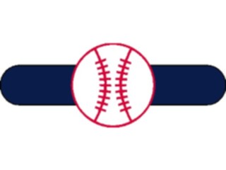 Sticker Custom Preview Image #118592 Sports Baseball Softball Ball Border1