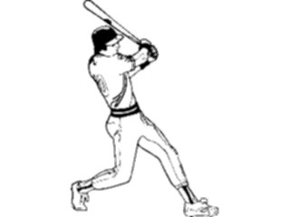 Sticker Custom Preview Image #118609 Sports Baseball Softball Batter02