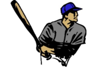 Sticker Custom Preview Image #118615 Sports Baseball Softball Batter08