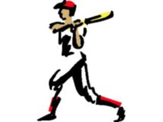 Sticker Custom Preview Image #118616 Sports Baseball Softball Batter09