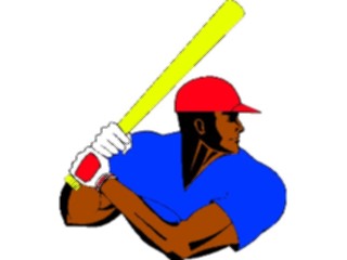 Sticker Custom Preview Image #118622 Sports Baseball Softball Batter15