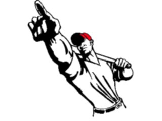 Sticker Custom Preview Image #118626 Sports Baseball Softball Batter19