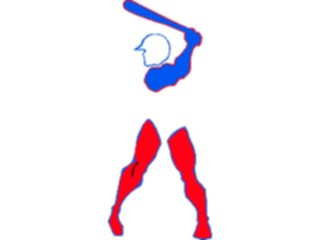 Sticker Custom Preview Image #118637 Sports Baseball Softball Batter30