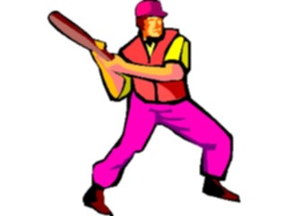 Sticker Custom Preview Image #118642 Sports Baseball Softball Batter35