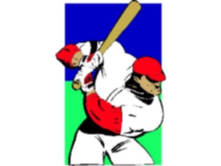 Sticker Custom Preview Image #118647 Sports Baseball Softball Batter40