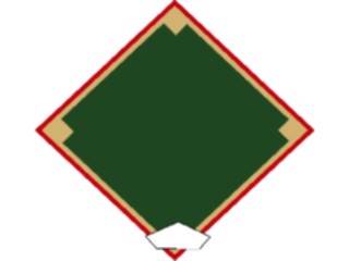 Sticker Custom Preview Image #118670 Sports Baseball Softball Diamond05