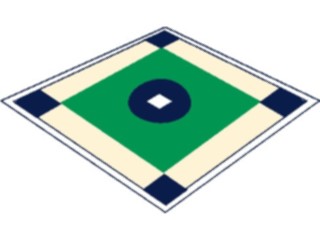 Sticker Custom Preview Image #118671 Sports Baseball Softball Diamond06