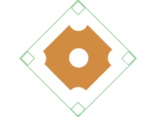 Sticker Custom Preview Image #118672 Sports Baseball Softball Diamond07