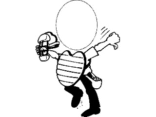 Sticker Custom Preview Image #118717 Sports Baseball Softball Frame11