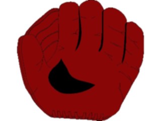 Sticker Custom Preview Image #118719 Sports Baseball Softball Glove1