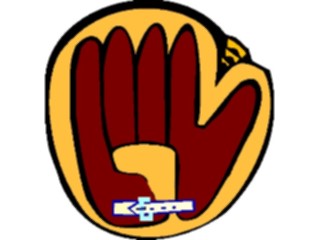 Sticker Custom Preview Image #118723 Sports Baseball Softball Glove5