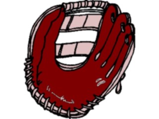 Sticker Custom Preview Image #118724 Sports Baseball Softball Glove6