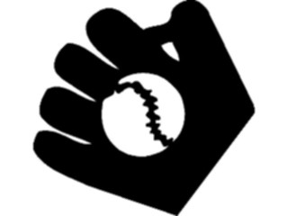 Sticker Custom Preview Image #118727 Sports Baseball Softball Glove Ball1