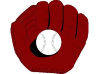 Sticker Custom Preview Image #118728 Sports Baseball Softball Glove Ball2