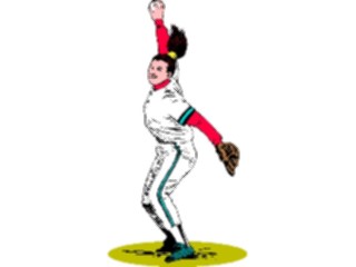 Sticker Custom Preview Image #118746 Sports Baseball Softball Pitcher11