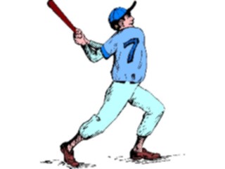 Sticker Custom Preview Image #118763 Sports Baseball Softball Player06