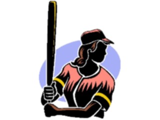 Sticker Custom Preview Image #118770 Sports Baseball Softball Player13