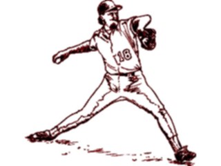 Sticker Custom Preview Image #118787 Sports Baseball Softball Player30