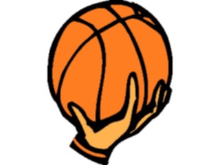 Sticker Custom Preview Image #118830 Sports Basketball Ballin Hand