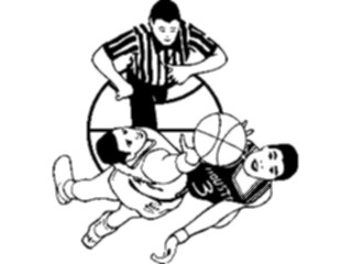 Sticker Custom Preview Image #118891 Sports Basketball Jump Ball