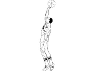 Sticker Custom Preview Image #118898 Sports Basketball Player06