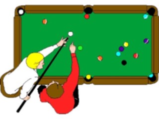 Sticker Custom Preview Image #119072 Sports Billiards Players Top View
