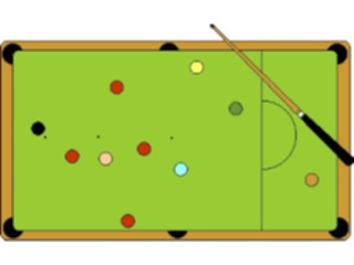 Sticker Custom Preview Image #119076 Sports Billiards Table01