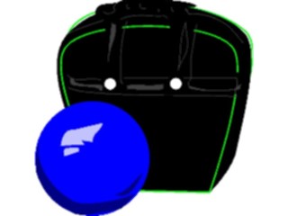 Sticker Custom Preview Image #119103 Sports Bowling Ball Bag