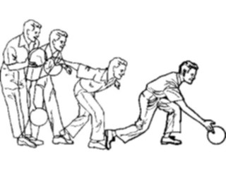 Sticker Custom Preview Image #119146 Sports Bowling Bowler14