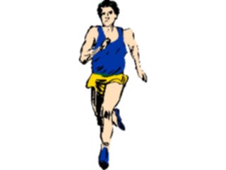 Sticker Custom Preview Image #119234 Sports Brush Stroke T F Runner1