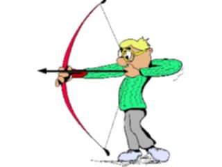 Sticker Custom Preview Image #119247 Sports Cartoons Archery04