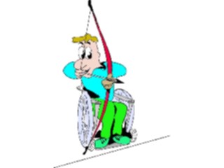 Sticker Custom Preview Image #119248 Sports Cartoons Archery05