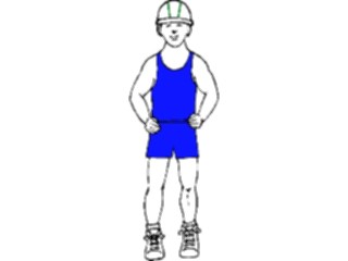 Sticker Custom Preview Image #119268 Sports Cartoons Athlete03