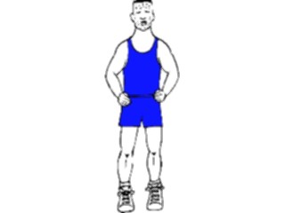 Sticker Custom Preview Image #119271 Sports Cartoons Athlete06