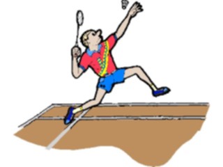 Sticker Custom Preview Image #119303 Sports Cartoons Badminton13