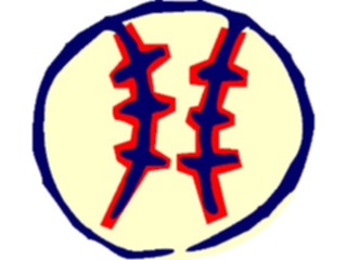 Sticker Custom Preview Image #119307 Sports Cartoons Baseball Ball02