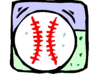 Sticker Custom Preview Image #119308 Sports Cartoons Baseball Ball03