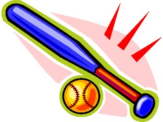 Sticker Custom Preview Image #119326 Sports Cartoons Baseball Bat Ball3