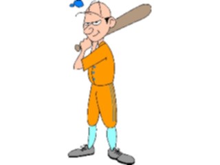 Sticker Custom Preview Image #119328 Sports Cartoons Baseball Batter01