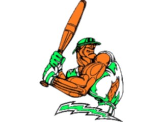 Sticker Custom Preview Image #119331 Sports Cartoons Baseball Batter04