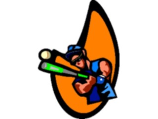 Sticker Custom Preview Image #119336 Sports Cartoons Baseball Batter09