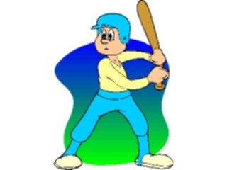 Sticker Custom Preview Image #119355 Sports Cartoons Baseball Batter28